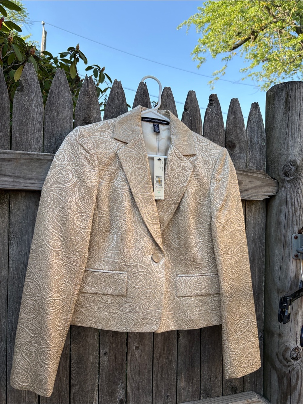 Linda Allard Ellen Tracy 8P blazer! New!